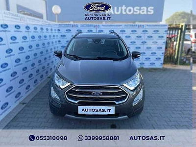 Ford EcoSport 1.0 EcoBoost 125 CV Start&amp;Stop Titanium  del 2021 usata a Firenze