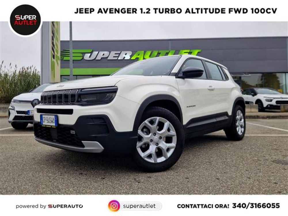 Jeep Avenger usata a Pavia