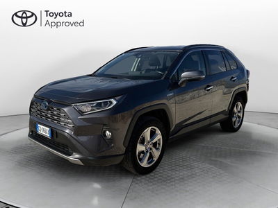 Toyota Rav4 HV (218CV) E-CVT 2WD Lounge  del 2021 usata a Ragusa