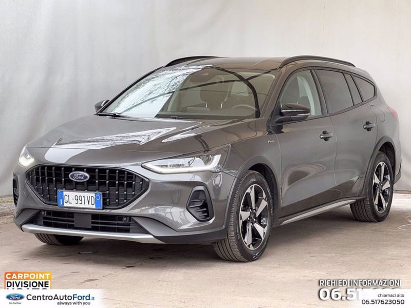 Ford Focus Station Wagon 1.0 EcoBoost 125 CV automatico SW Active del 2022 usata a Albano Laziale