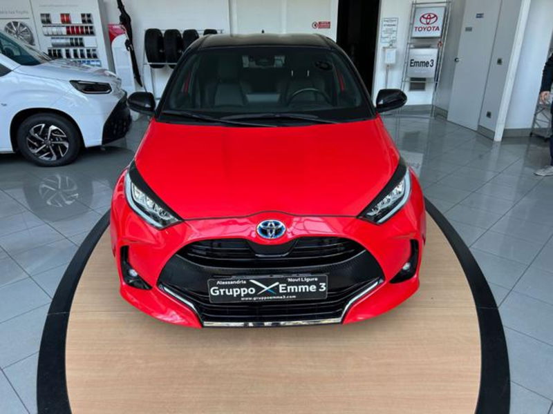 Toyota Yaris 1.5 Hybrid 5 porte Premiere del 2021 usata a Novi Ligure