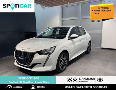 Peugeot 208 PureTech 100 Stop&amp;Start 5 porte Allure  del 2020 usata a Ferrara