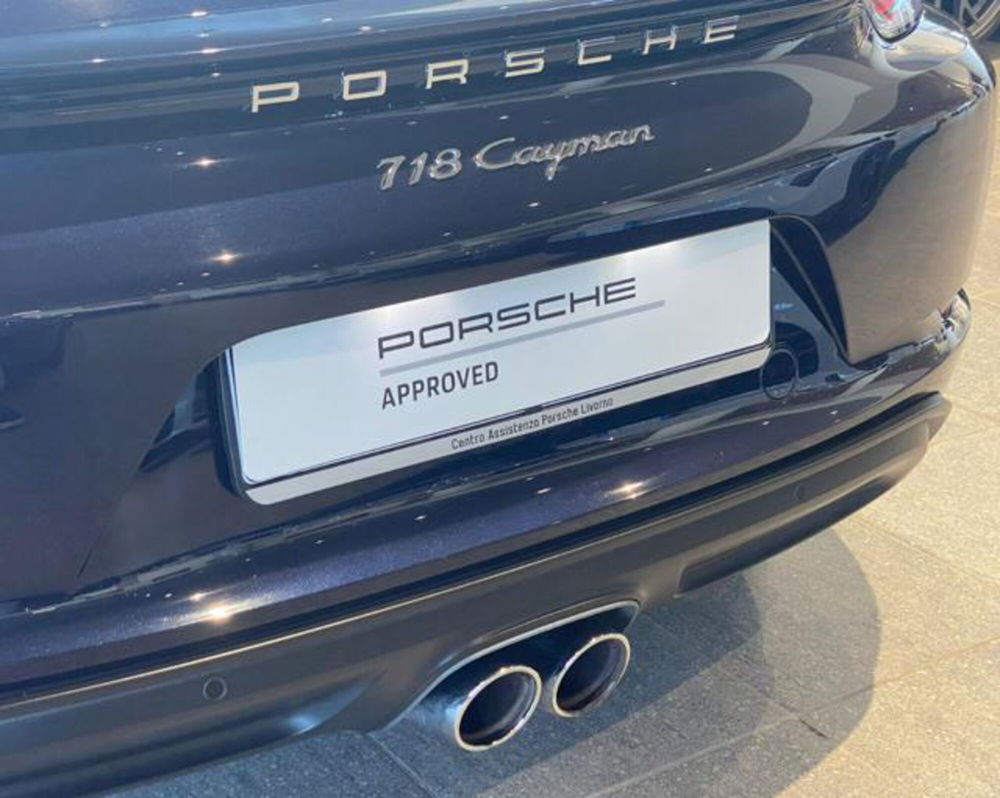 Porsche 718 Cayman  usata a Livorno (12)