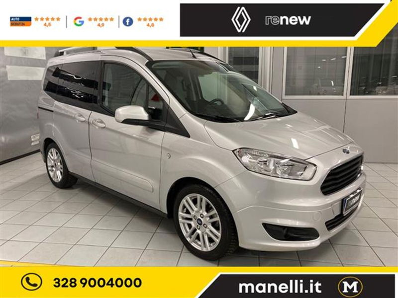 Ford Tourneo Courier 1.0 ecoboost 125cv Titanium powershift del 2017 usata a Brescia