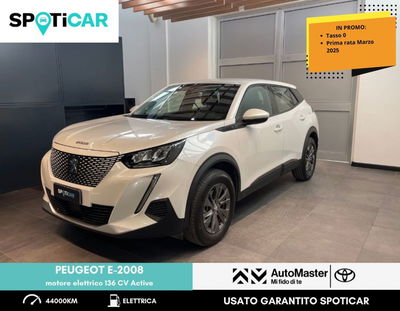 Peugeot 2008 motore elettrico 136 CV Active Pack  del 2021 usata a Ferrara