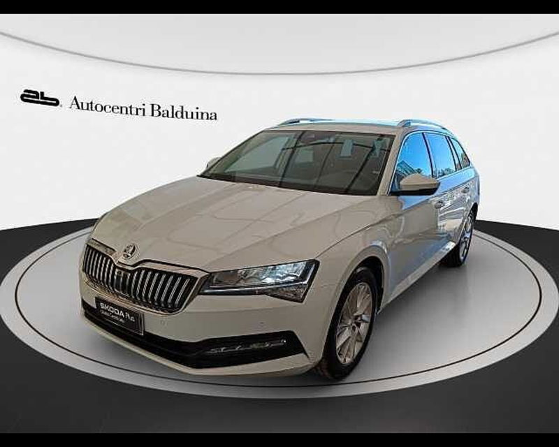 Skoda Superb Station Wagon 2.0 TDI EVO 150 CV SCR DSG Wagon Executive del 2024 usata a Roma