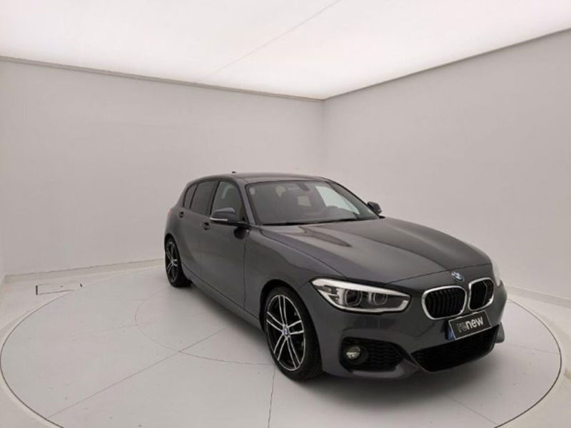 BMW Serie 1 116d 2.0 116CV cat 5 porte Attiva DPF del 2017 usata a San Martino Siccomario