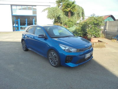 Kia Rio 1.0 T-GDi 100 CV MHEV iMT GT Line  del 2021 usata a Novara