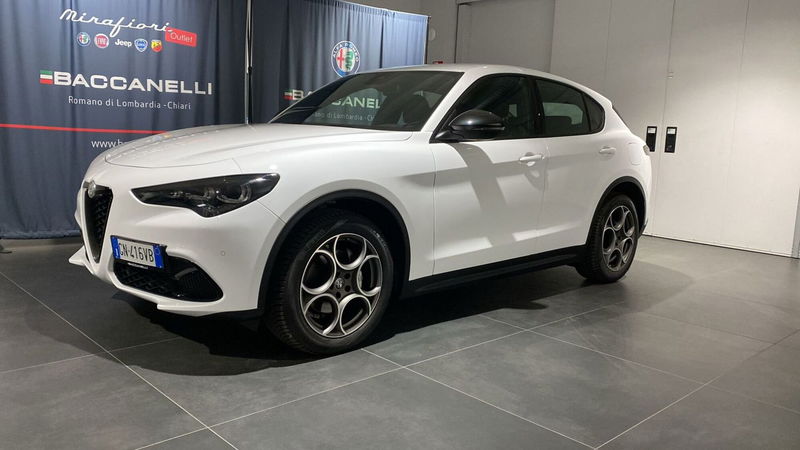 Alfa Romeo Stelvio Stelvio 2.2 Turbodiesel 210 CV AT8 Q4 GT Junior del 2023 usata a Romano di Lombardia