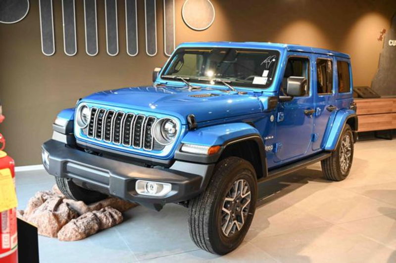 Jeep Wrangler Unlimited 2.0 PHEV ATX 4xe Sahara  nuova a Pianezza