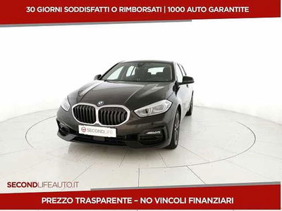 BMW Serie 1 118d auto del 2021 usata a San Giovanni Teatino