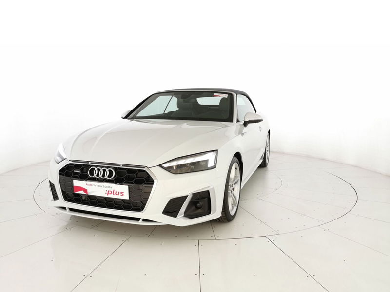 Audi A5 Cabrio 40 2.0 tdi mhev S line edition quattro 204cv s-tronic nuova a Roma