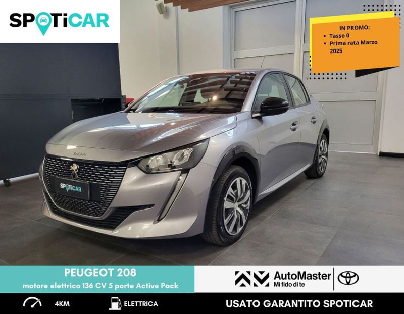 Peugeot 208 motore elettrico 136 CV 5 porte Active Pack  nuova a Ferrara