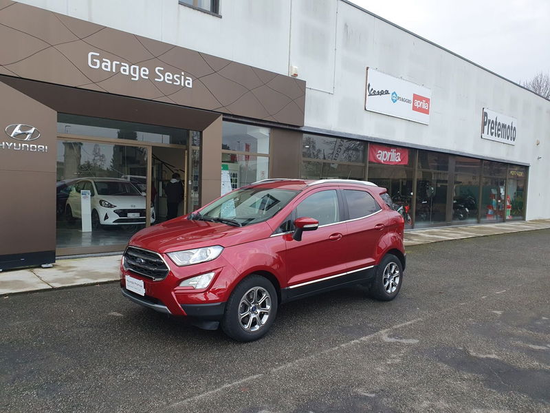 Ford EcoSport 1.5 TDCi 100 CV Start&amp;Stop Titanium  del 2019 usata a Caresanablot