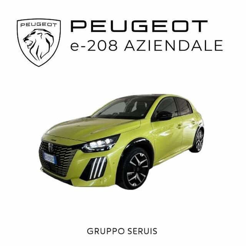 Peugeot 208 motore elettrico 136 CV 5 porte GT Line del 2024 usata a Elmas