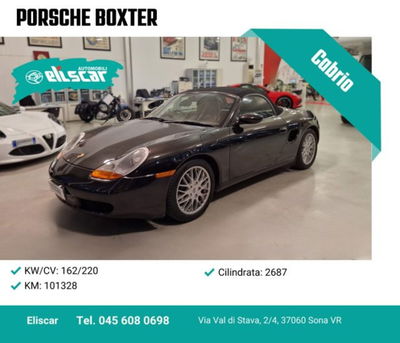 Porsche Boxster 2.7i 24V cat  del 2001 usata a Sona