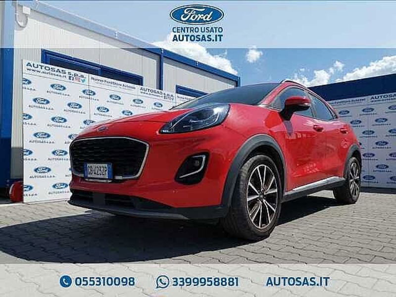 Ford Puma 1.0 EcoBoost 125 CV S&amp;S Titanium del 2020 usata a Firenze