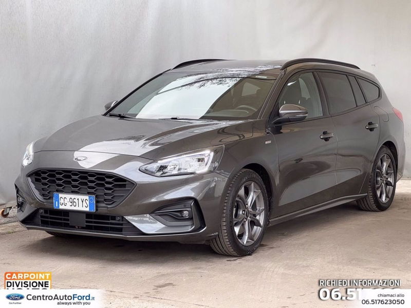 Ford Focus Station Wagon 1.0 EcoBoost 125 CV automatico SW ST-Line  del 2021 usata a Albano Laziale