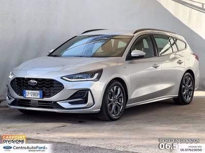 Ford Focus Station Wagon 1.5 EcoBlue 115 CV automatico SW ST-Line Design  del 2023 usata a Albano Laziale