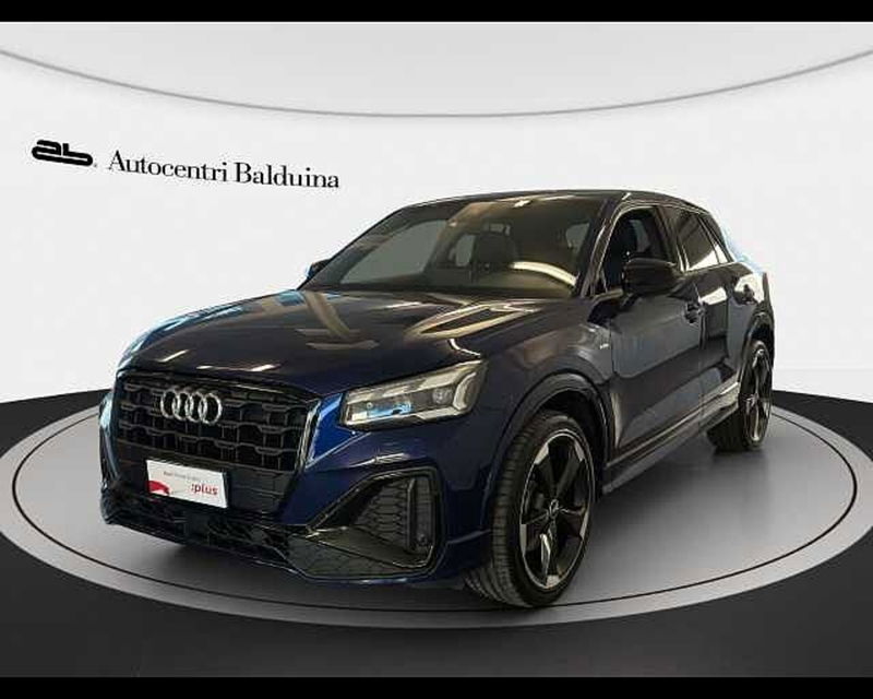 Audi Q2 35 1.5 tfsi Identity Black s-tronic del 2021 usata a Roma