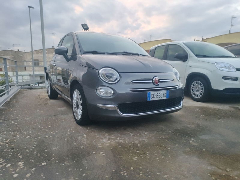 Fiat 500 1.0 Hybrid Lounge del 2020 usata a Casarano