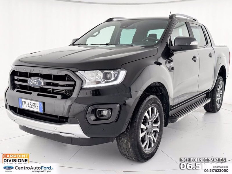 Ford Ranger Pick-up Ranger 2.0 TDCi 213CV DC Wildtrak 5 posti  del 2023 usata a Albano Laziale