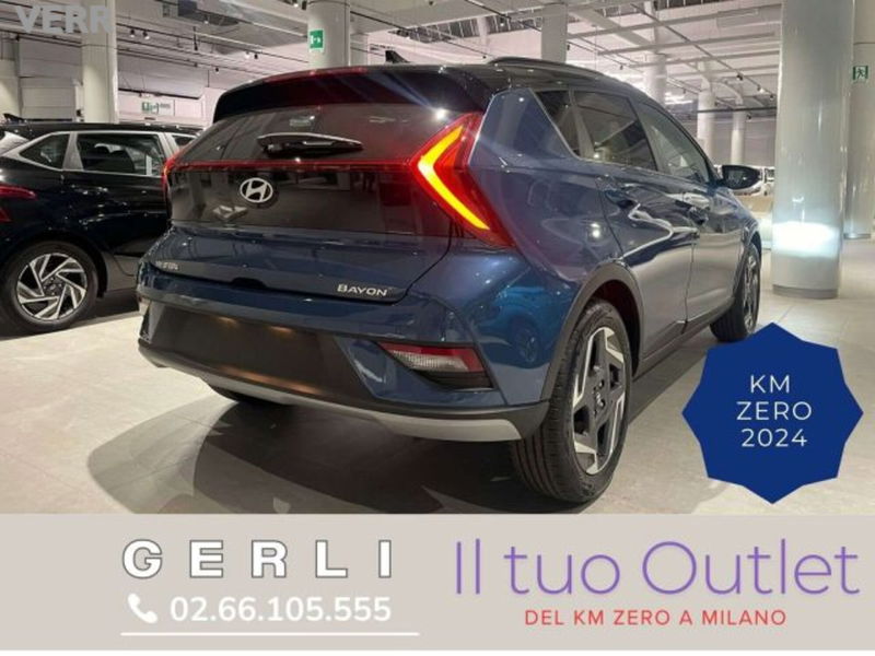 Hyundai Bayon 1.0 t-gdi 48V Exclusive imt nuova a Milano