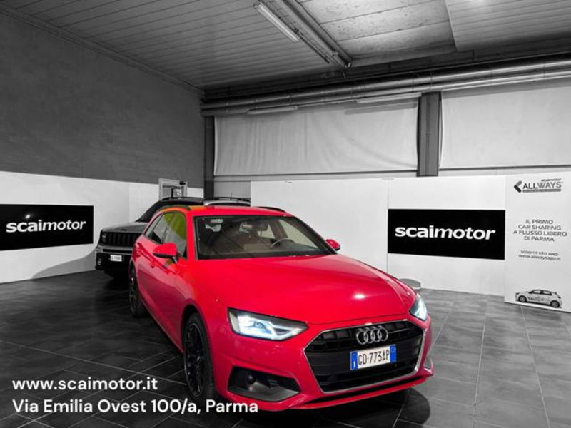 Audi A4 Avant 35 TDI/163 CV S tronic Business Advanced  del 2020 usata a Parma