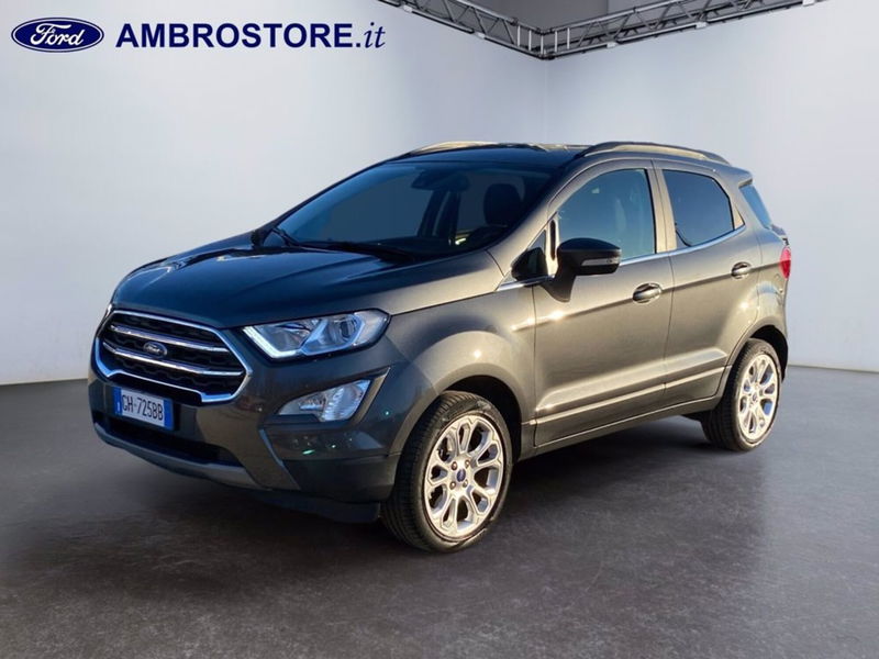 Ford EcoSport 1.0 EcoBoost 125 CV Titanium  del 2021 usata a Milano