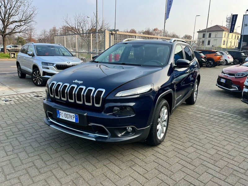 Jeep Cherokee 2.2 Mjt II 4WD Active Drive I Limited  del 2016 usata a Milano