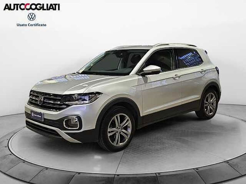 Volkswagen T-Cross 1.0 TSI 110 CV DSG Advanced del 2021 usata a Brivio