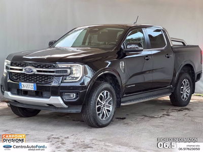 Ford Ranger Pick-up 2.0 ecoblue doppia cabina Limited awd 205cv auto del 2023 usata a Albano Laziale