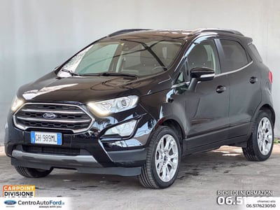 Ford EcoSport 1.0 EcoBoost 125 CV Titanium  del 2021 usata a Albano Laziale