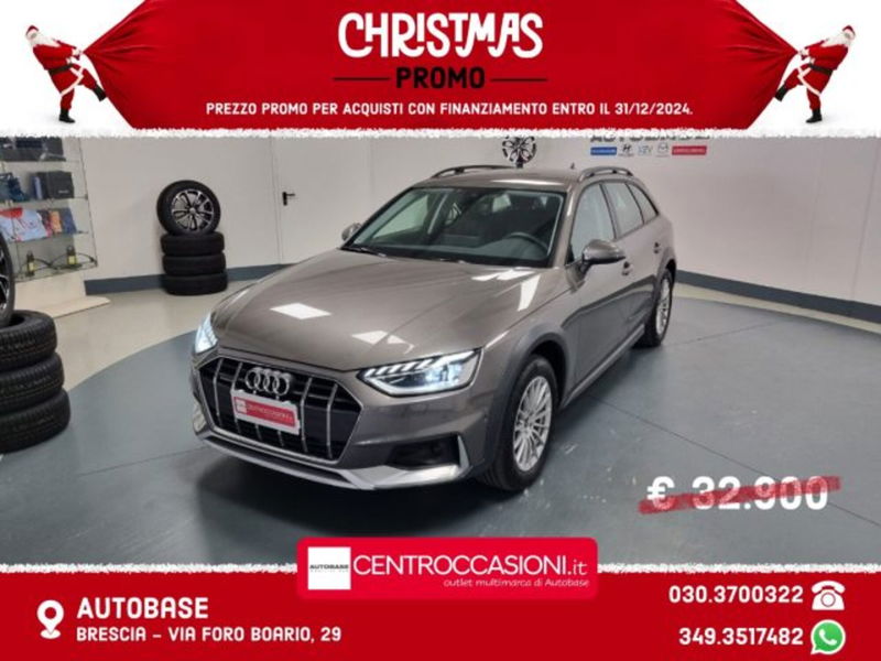 Audi A4 Allroad 40 TDI 204 CV S tronic del 2021 usata a Brescia