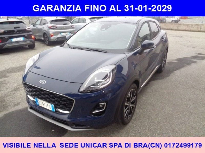 Ford Puma 1.0 EcoBoost Hybrid 125 CV S&amp;S aut. Titanium Design  del 2022 usata a Alba