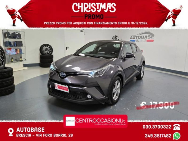 Toyota Toyota C-HR 1.8 Hybrid E-CVT Trend  del 2019 usata a Brescia