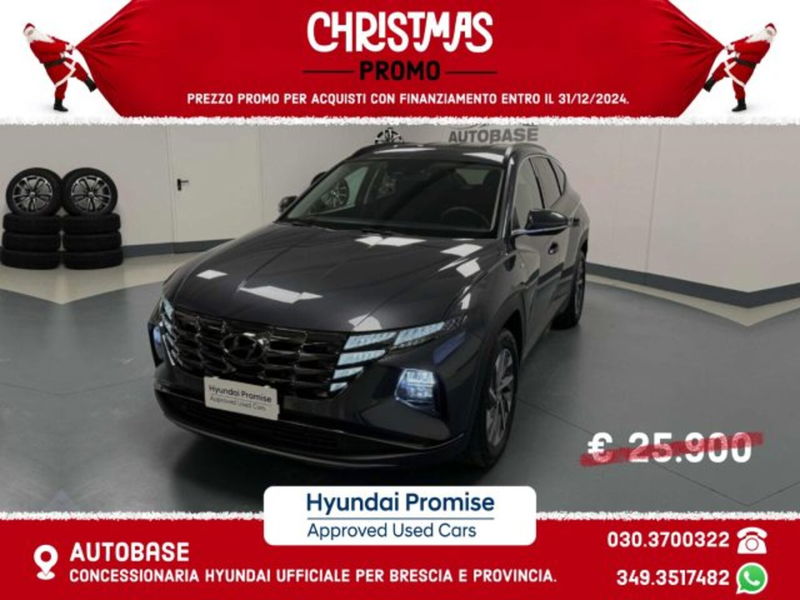 Hyundai Tucson 1.6 crdi 48V Xline 2wd imt del 2022 usata a Brescia