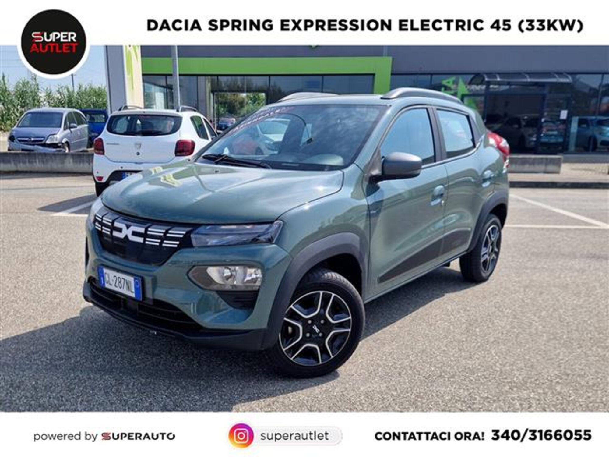 Vendo Dacia Spring Expression Electric Nuova A Vigevano Pavia Codice Automoto It