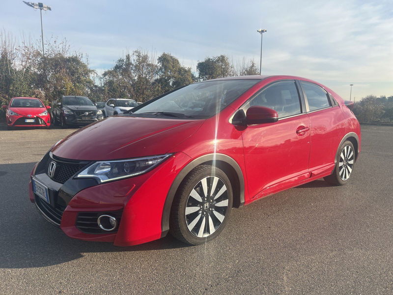 Honda Civic 1.6 5 porte Elegance Navi  del 2015 usata a Piacenza