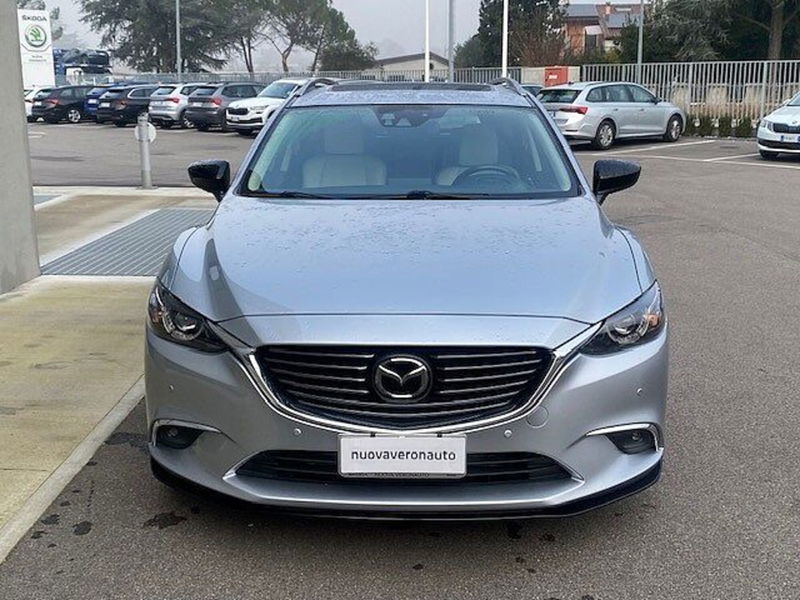 Mazda Mazda6 Station Wagon 2.2L Skyactiv-D 175CV aut. AWD Wagon Exceed  del 2017 usata a Verona