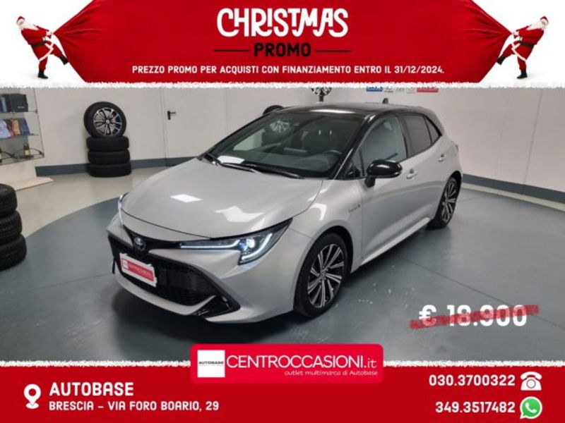 Toyota Corolla 1.8 Hybrid Style  del 2021 usata a Brescia