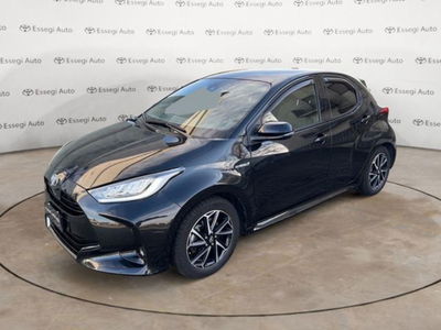 Toyota Yaris 1.5 Hybrid 5 porte Lounge Blue del 2021 usata a Albano Vercellese