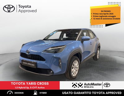 Toyota Yaris Cross 1.5 Hybrid 5p. E-CVT Active del 2021 usata a Ferrara