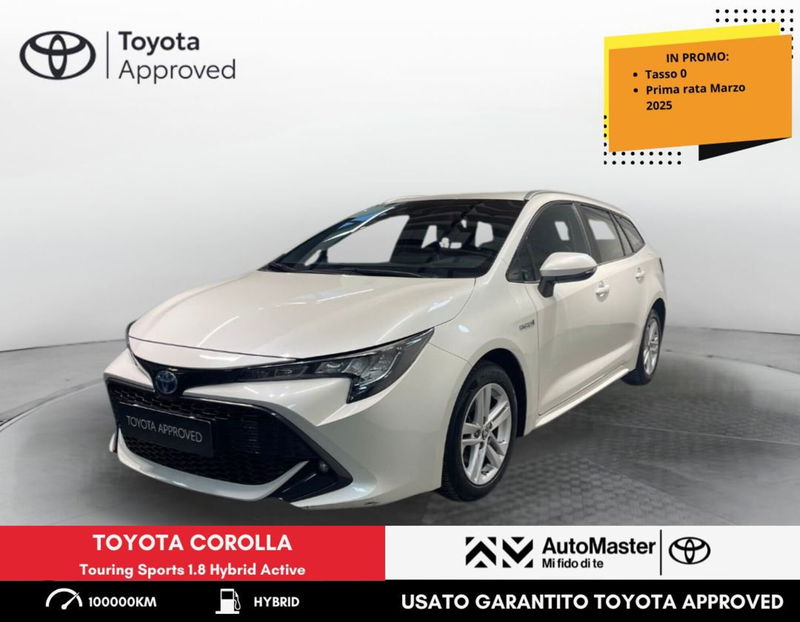 Toyota Corolla Touring Sports 1.8 Hybrid Active  del 2020 usata a Ferrara