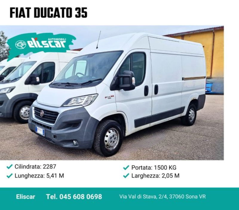 Fiat Ducato Furgone 35 2.3 MJT 130CV PM-TM  del 2016 usata a Sona