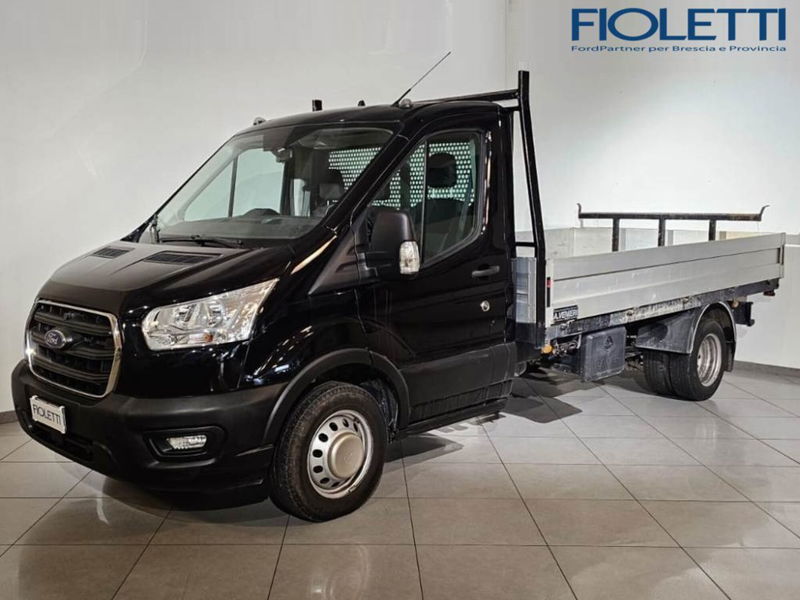 Ford Transit Telaio 350 2.0TDCi EcoBlue 130CV PL RWD Cab.Trend  del 2022 usata a Concesio