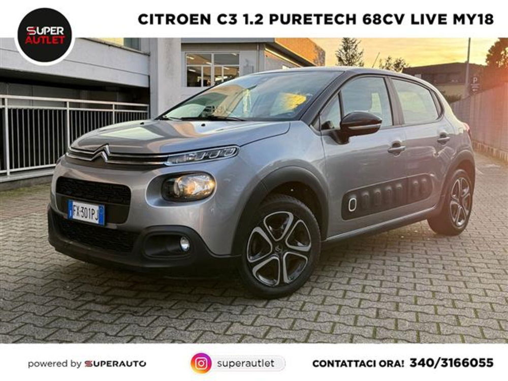 Citroen C3 usata a Pavia