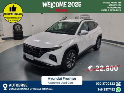 Hyundai Tucson 1.6 CRDi XLine del 2021 usata a Brescia