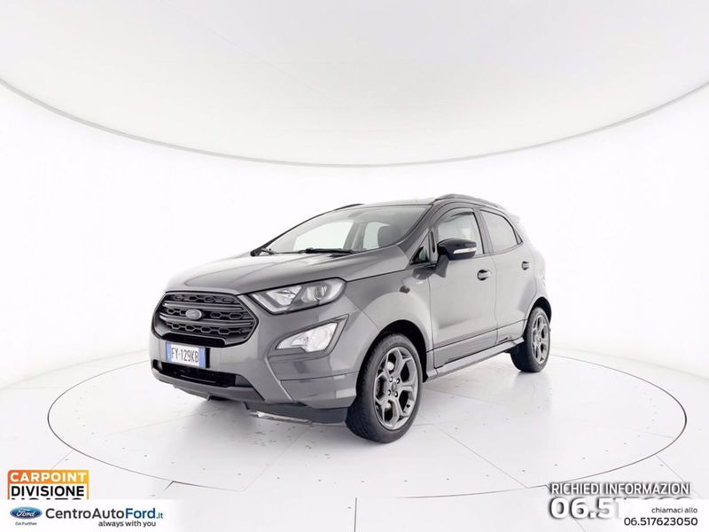 Ford EcoSport 1.0 EcoBoost 100 CV ST-Line  del 2019 usata a Albano Laziale