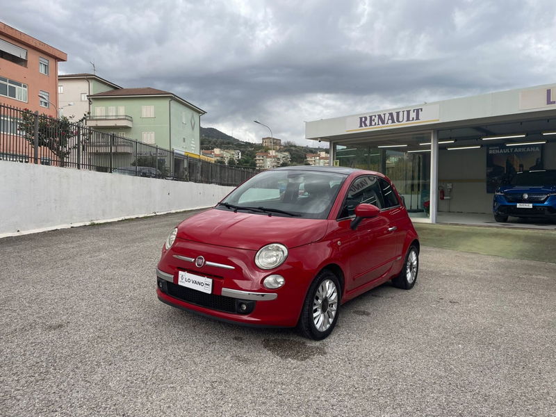 Fiat 500 1.2 Lounge  del 2009 usata a Sant&#039;Agata di Militello